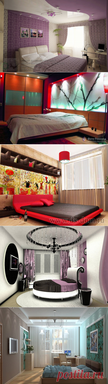 Современные интерьеры спальни фото