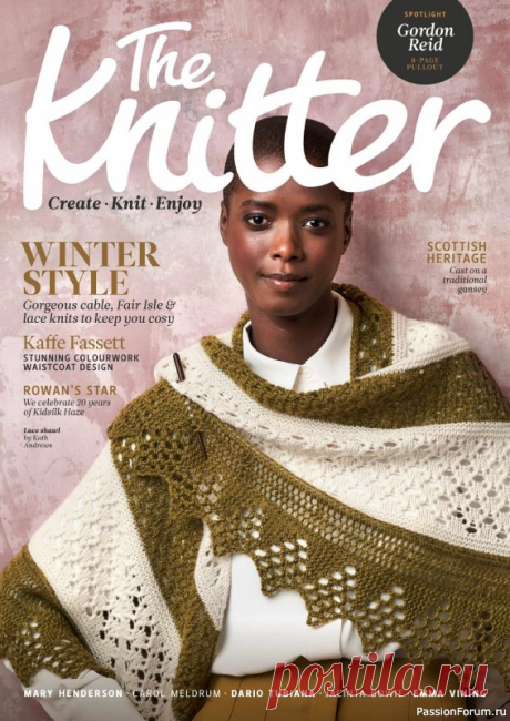 Вязаные модели спицами в журнале «The Knitter №185 2023» | Интересные идеи для вдохновения