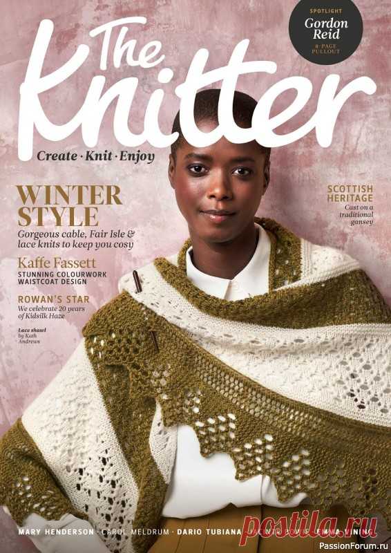 Вязаные модели спицами в журнале «The Knitter №185 2023» | Интересные идеи для вдохновения