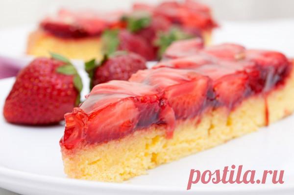 Клубничный пирог с желе: Три летние идеи -