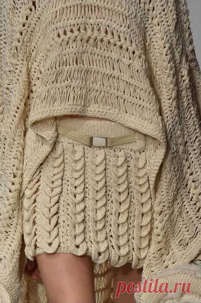 Вязание с подиума