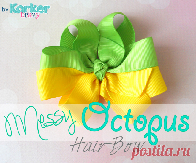 Витая Бутик Лук И Грязный Осьминог Лук Hairbow Своими Блог-Центр