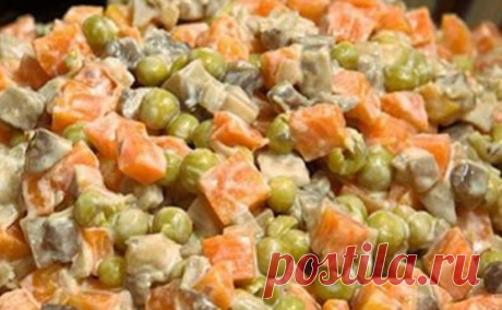 Удивительно вкусный и питательный салат с грибами и морковью - СУПЕР ШЕФ