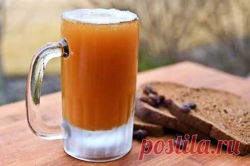 Рецепт быстрого кваса с лимоном, как быстро приготовить домашний квас