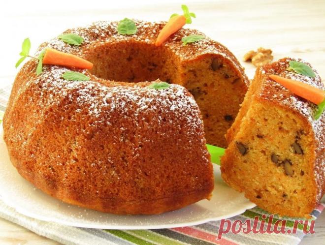 Морковный кекс