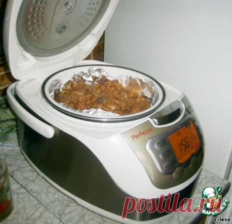 Мясо с подливкой в мультиварке - кулинарный рецепт