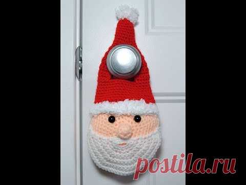 Crochet: San Nicolas. Adorno de Puerta. Parte 1/3. Cara