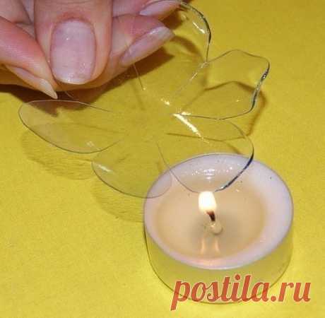 Цветы из пластиковых бутылок
