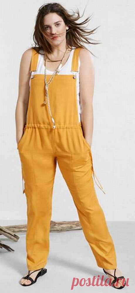 Летние брюки для полных. Модные летние женские брюки, , комбинезоны для полных - фото