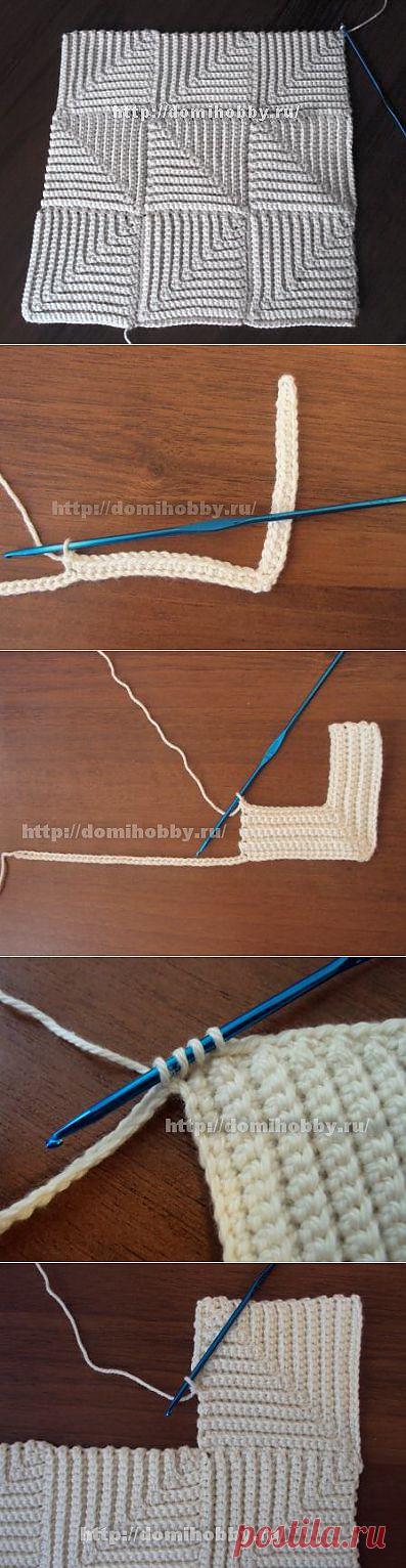 Пэчворк крючком - мастep-класс