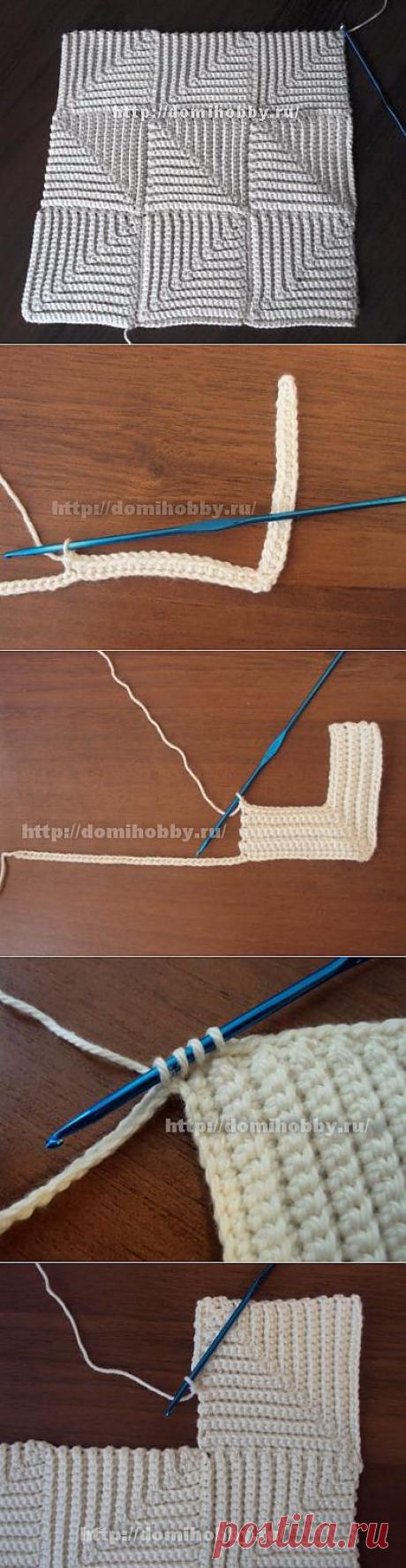 Пэчворк крючком - мастep-класс