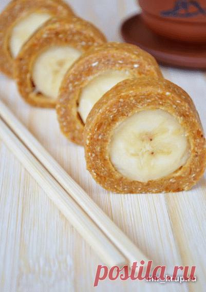 Банановые роллы