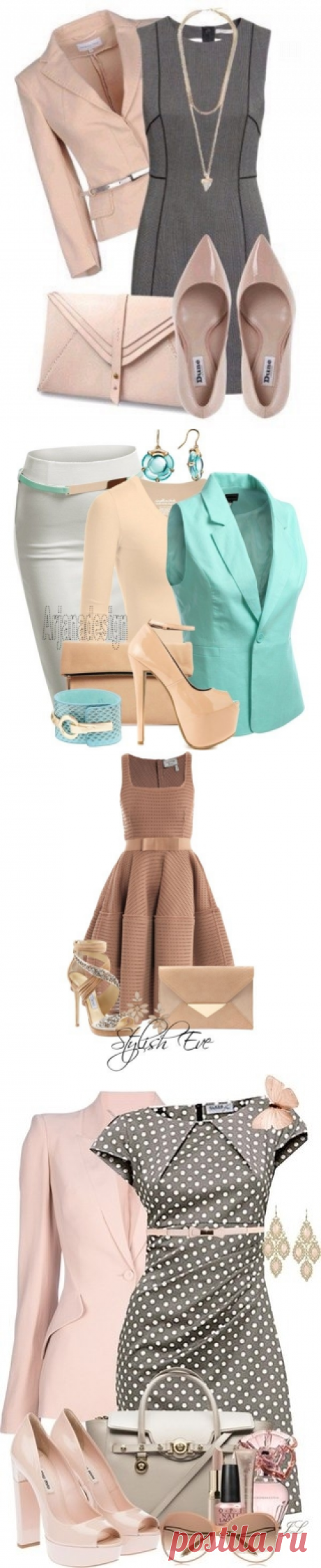 Образы в нежных цветах. — Модно / Nemodno