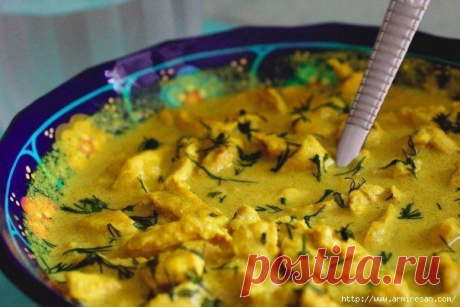 Курица карри - ОТЛИЧНАЯ ПРОФИЛАКТИКА ПРОТИВ БОЛЕЗНИ АЛЬЦГЕЙМЕРА