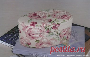 Картонная шкатулка своими руками