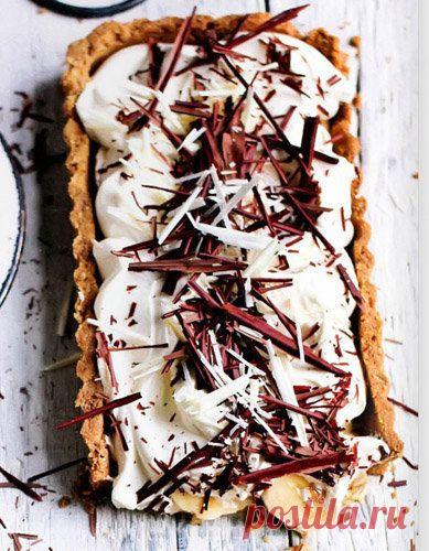 Соленый тарт Баноффи | Рецепты Джейми Оливера