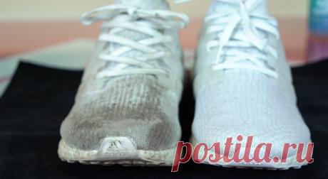 Как идеально отбелить белую обувь, чтобы она выглядела, будто вчера купленная