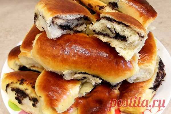 Булочки с маком «Улётные» — Домашняя кулинария