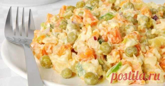 Рецепт изумительно легкого и вкусного салата «Николь» с куриной грудки без майонеза