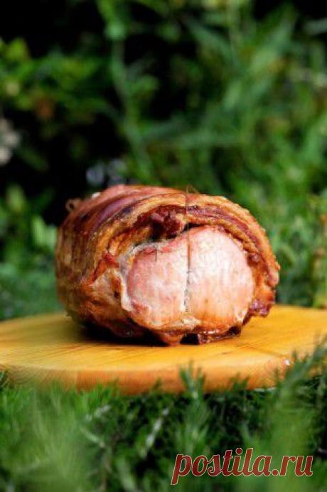 Запеченный свиной рулет. Arista in porchetta. Рецепт от Ники Белоцерковской