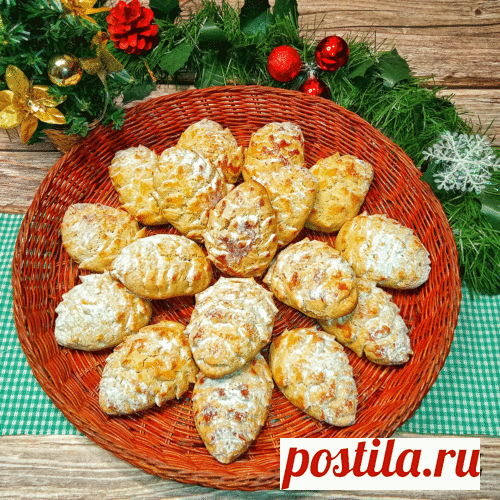 Медовое печенье шишки на скорую руку – Постой рецепт с фото