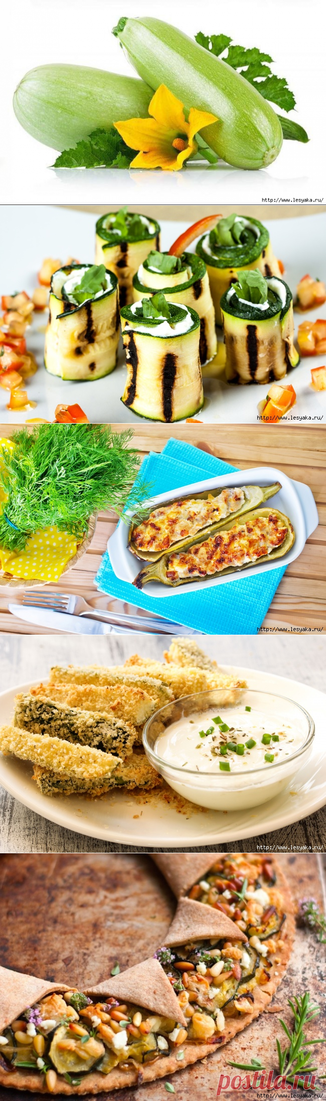 10 бесподобно вкусных рецептов кабачков на лето!