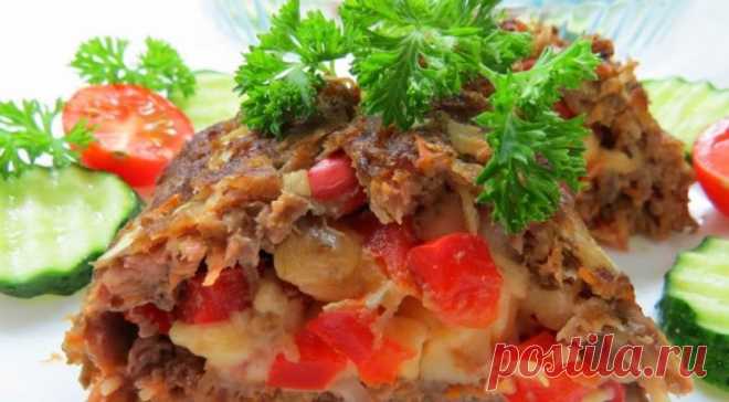 Очень вкусное и нарядное блюдо! Котлета по-эстонски Pikk Poiss | Вкусные рецепты