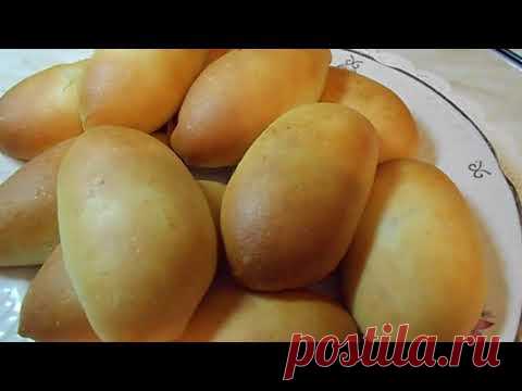 Постные пирожки с горохом  Печем в духовке