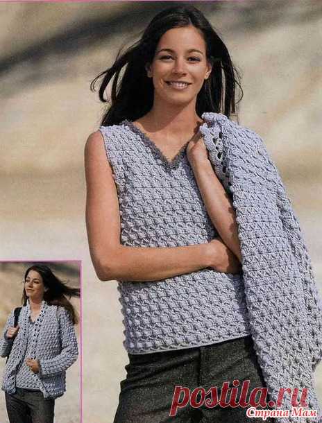 Irish crochet &: TOP + JACKET