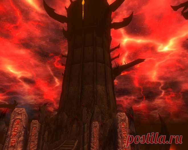 Оплот скорби (The Sorrow Keep), одна из двух вспомогательных башен Четвертого рэндомного мира Обливиона. Внутренним устройством схожа с обычной сигильской крепостью, только из аналогичного бассейна с раскаленной лавой на нижнем ее уровне не возносится характерный столб огня. Однако метод подъема стандартный для этих крепостей: центральный свод башни – боковые приделы – снова центральный свод, но уже на более высоком ярусе, и так далее до самого купола. Здесь маршрут будет таким: Оплот скорби – Ч