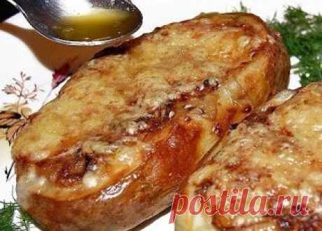 Вкусная еда - кулинарные рецепты на каждый день!: Жульен в картофельной &quot;кокотнице&quot;