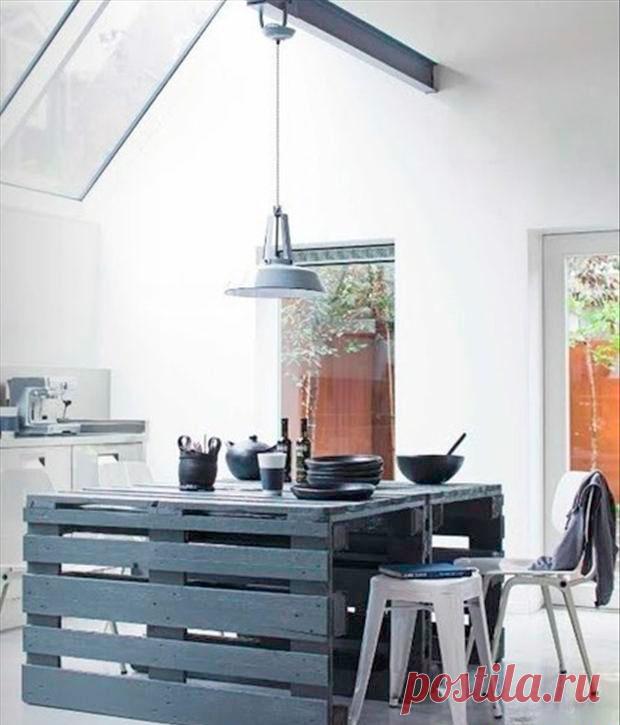 Как превратить деревянные палеты в оригинальную мебель – 30 идей