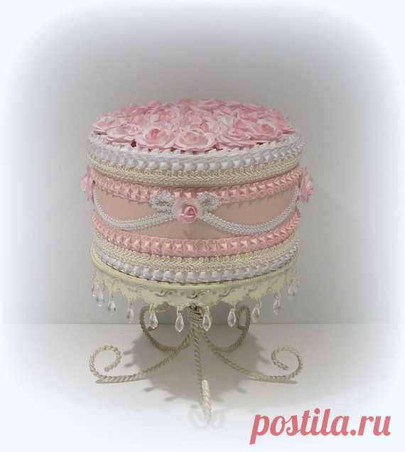 Shabby Chic Box Shabby Chic Decor Cottage от uniqueboxboutique