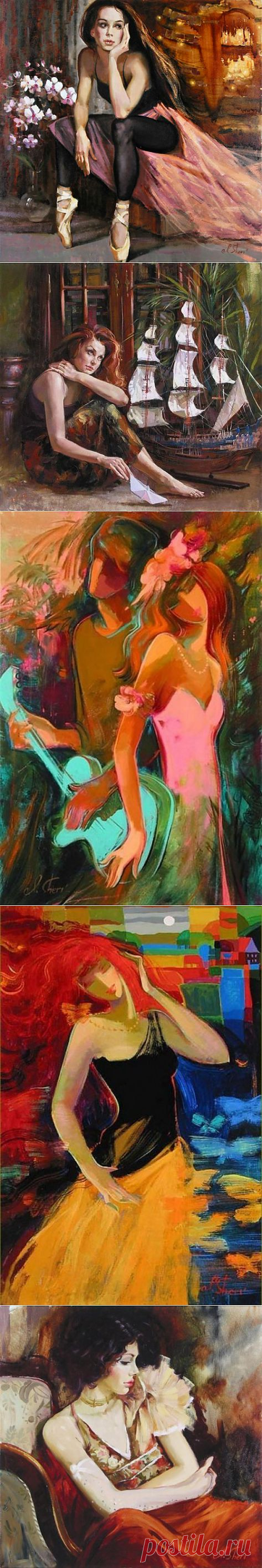 СОВРЕМЕННЫЕ РОССИЙСКИЕ ХУДОЖНИКИ. ИРЕН ШЕРИ( ВИШНЕВСКАЯ). | Искусство