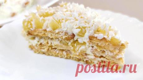 Пока закипает чайник, готовлю этот ТОРТ БЕЗ ВЫПЕЧКИ уже 5 лет! Он вкуснее "Праги", "Рыжика" и даже "Наполеона"!