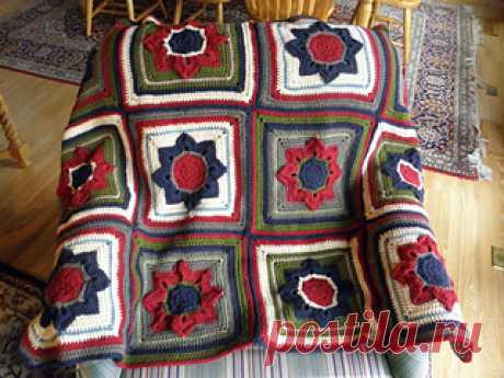 Ravelry: Eight Pointed Flower pattern by Julie Yeager