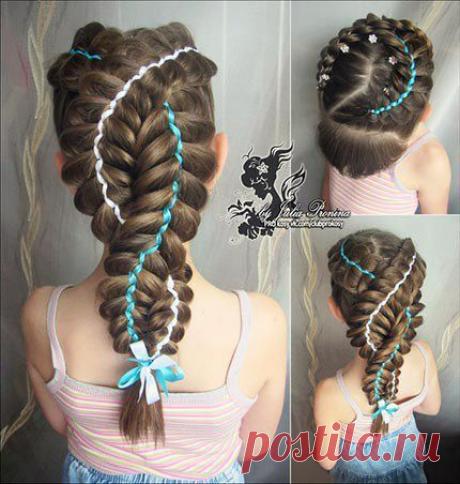 Косы-восьмёрки 8