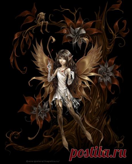 Работы художницы Анны Игнатьевой/ Раздел &quot;Феи&quot; (44 работ) » Картины, художники, фотографы на Nevsepic