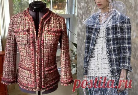 ДЕКОРАТИВНАЯ ТЕСЬМА И ТЕСЬМА В ВИДЕ ЖГУТА-НОВЫЙ ДЕКОР ЖАКЕТА ШАНЕЛЬ (Шитье и крой) – Журнал Вдохновение Рукодельницы