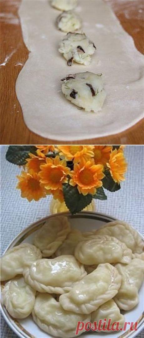 Вареники-быстрый способ лепки