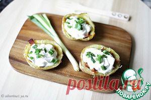 "Картофельные шкурки" (Potato Skins) - кулинарный рецепт