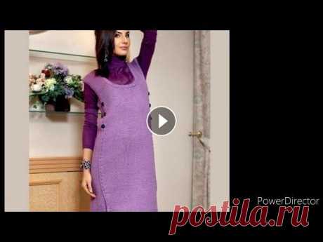 Идеи для вдохновения// Модные вязаные сарафаны. Весна-лето 2021
свитер крючком для новорожденного