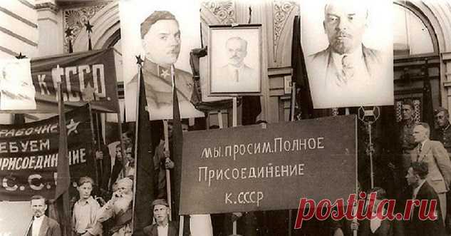 В 1940 году Вячеслав Молотов (нарком иностранных дел СССР) на сессии Верховного Совета СССР выступил с речью о том, что трудящиеся Литвы, Латвии, Эстонии радостно восприняли известие о вхождении их республик в состав Советского Союза. Так ли это было?