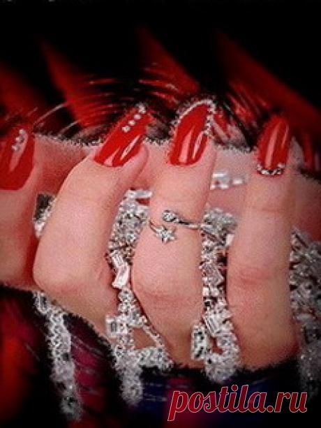 Дизайн ногтей &quot;Бантики и точечки&quot; - Nail Design &quot;Bows and dots&quot;