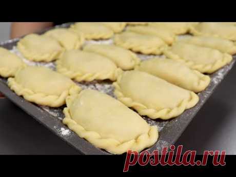 ВАРЕНИКИ С КАРТОШКОЙ 🥟 Тесто не рвётся, не разваривается, хорошо держит начинку!