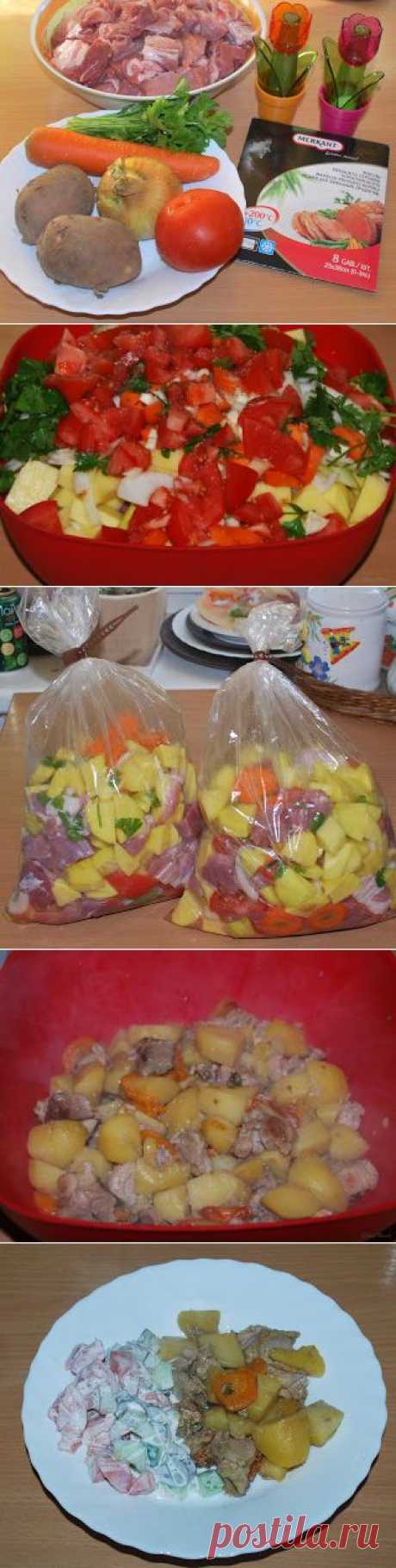 Home cooking - Домашняя кухня : Жаркое в &quot;рукаве&quot; или мешке для запекания