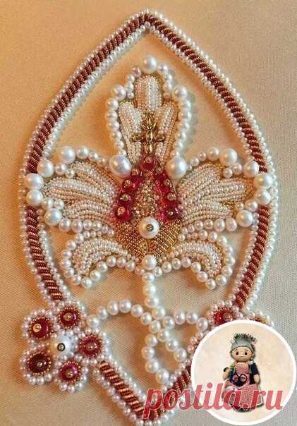 Роскошная вышивка.