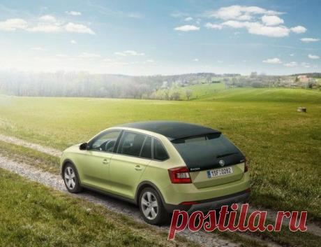 Из хэтчбека Skoda Rapid сделали «вседорожник». Новинки мирового авторынка