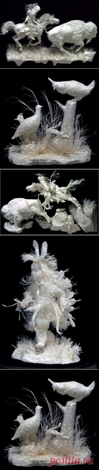 (+1) тема - Невероятные скульптуры, вылитые из бумаги | НАУКА И ЖИЗНЬ