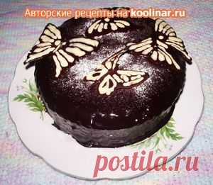 Торт Птичье молоко с лимонно-шоколадным бисквитом из микроволновки. Рецепт c , мы подскажем, как приготовить!